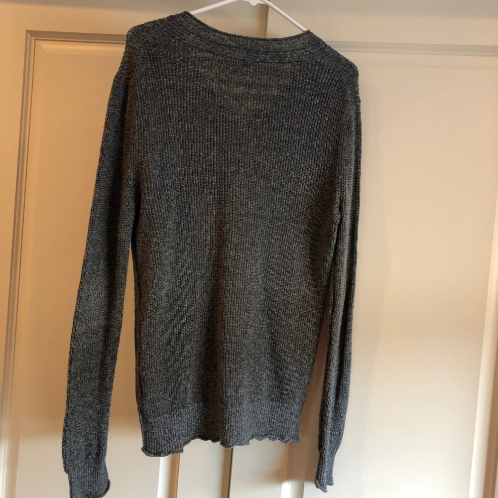 Gray Gap Knit Sweater - image 2